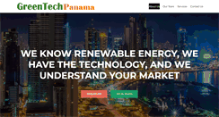 Desktop Screenshot of greentechpanama.com